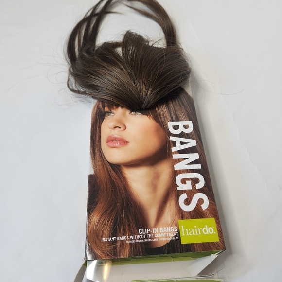 Hairdo Clip In Bangs Chestnut Brown - Picture 2 of 10